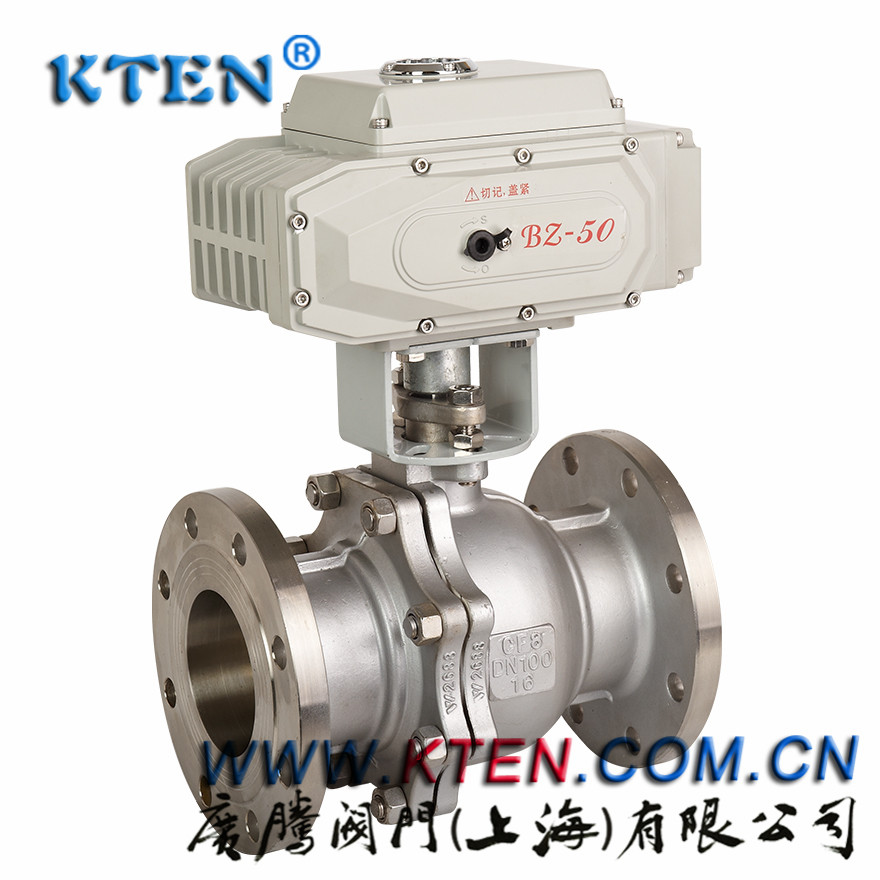 Q941F-16P電動不銹鋼球閥-廣騰閥門