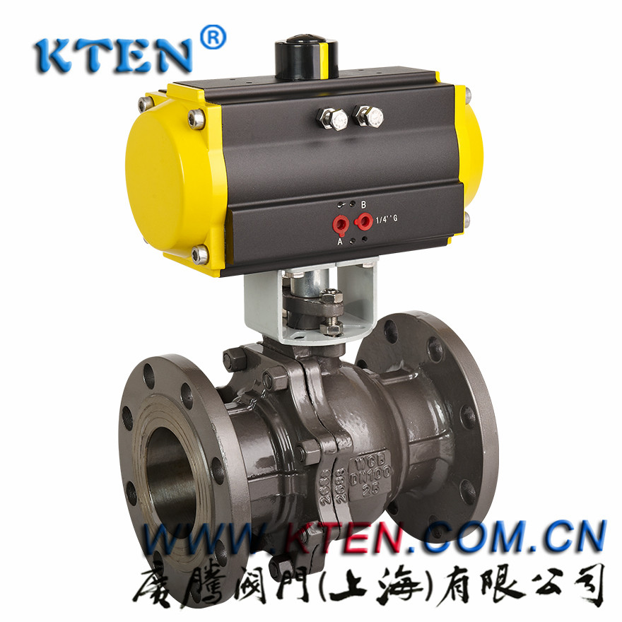 Q641-16C氣動鑄鋼球閥-廣騰閥門